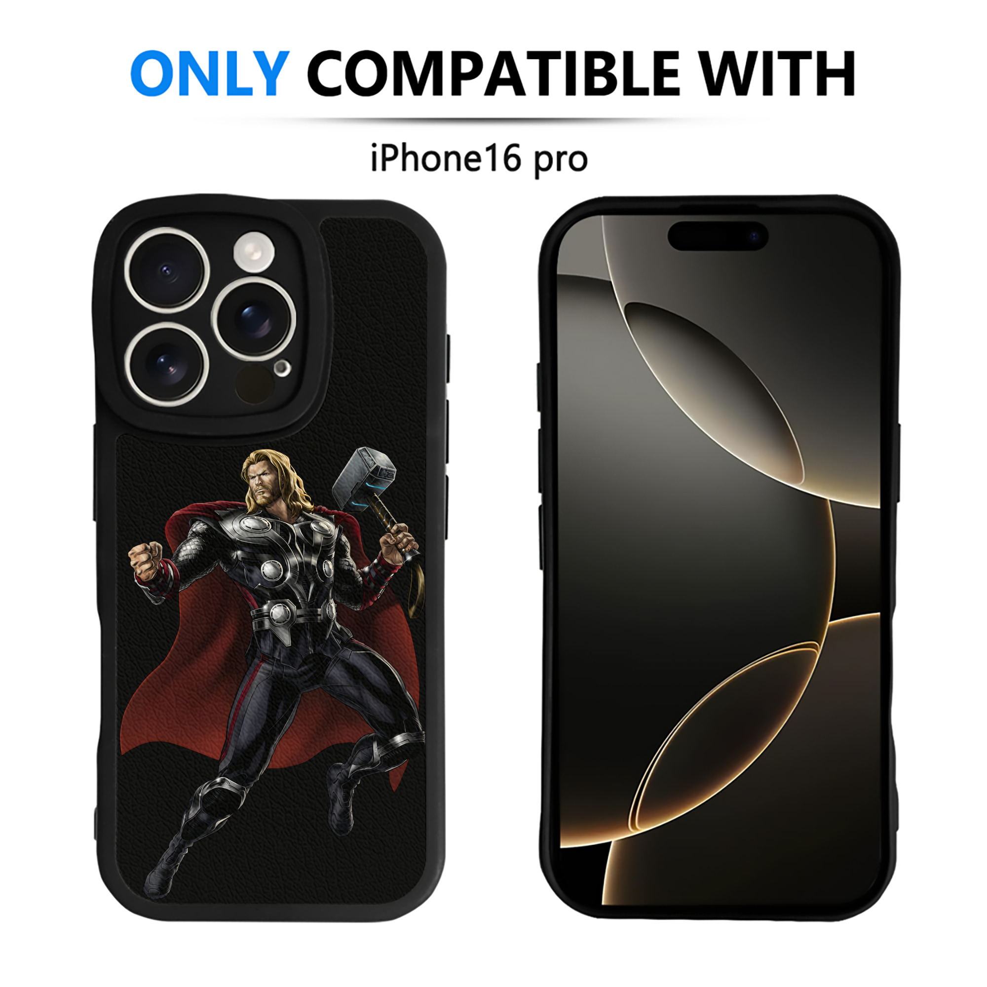 （画像用） アベンジャーズ The Avengers 【iPhone 16シリーズ対応】シリコンスマホケース（レザー調） 材質：シリコン